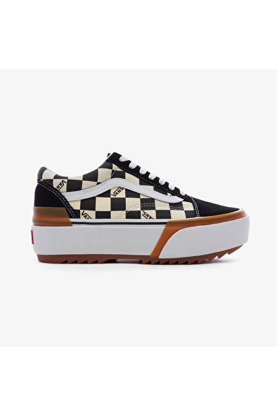Vans Checkerboard Old Skool Stacked Kadın Ayakkabısı Vn0a4u15vlv1