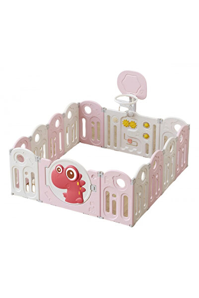 Nichiduta Garden Pink Dinosaur foldable, portable, indoor/outdoor children's ...