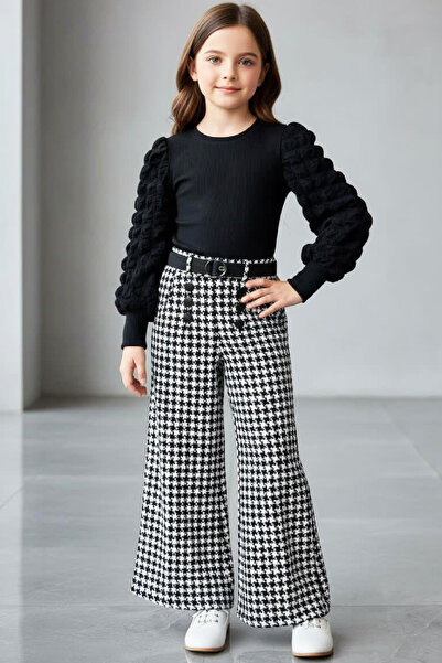 MODANINO Set 2 piese pentru fete (pantaloni + bluză) 6-10 ani 12496