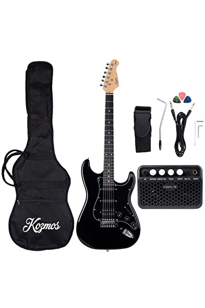 KOZMOS KGP-202HSS-BK Elektro Gitar Paketi