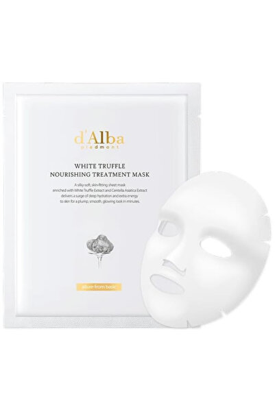 D'alba Piedmont d'Alba Italian White Truffle Nourishing Mask – Hydrating, Bri...