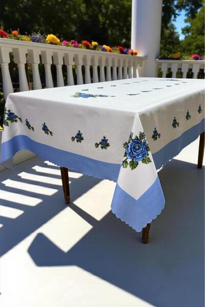 Çeyiz Diyarı Față de masă Lacerta Dertsiz 150x300 cm