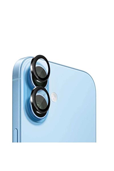 Mobile Origin Lens Guard for iPhone 17 - Black, Shockproof Camera Protector