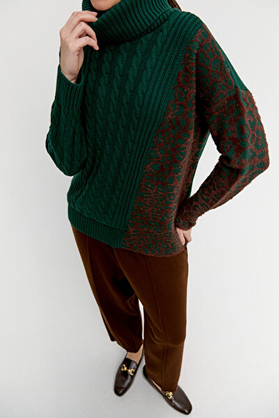 Setrms Boğazlı Triko Bluz