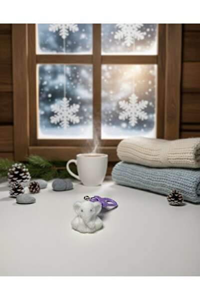 Hiis Store Pofuduk Beyaz Fil Çanta Charmı - Şans Getiren Fil Figürlü Estetik ...