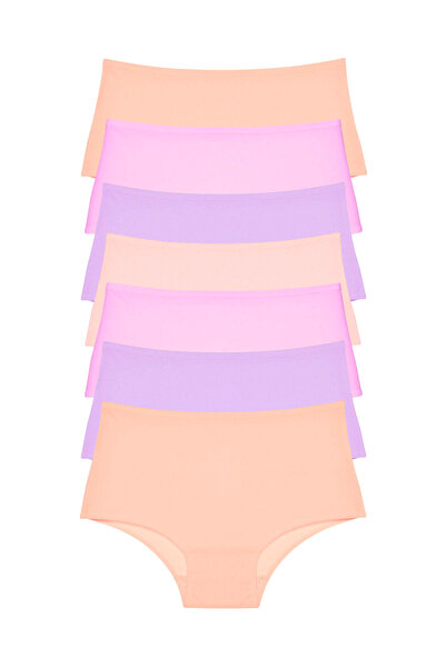 ROSEPERİ Women's High Waist Panties 7 Pack Cotton Comfortable