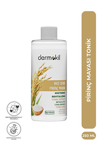 Dermokil Pirinç Mayası Beyazlatıcı Canlandırıcı Tonik 200 ml