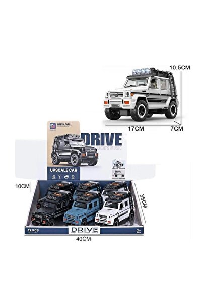 Ethab Ticaret Jeep 6 with friction powered light and sound effects