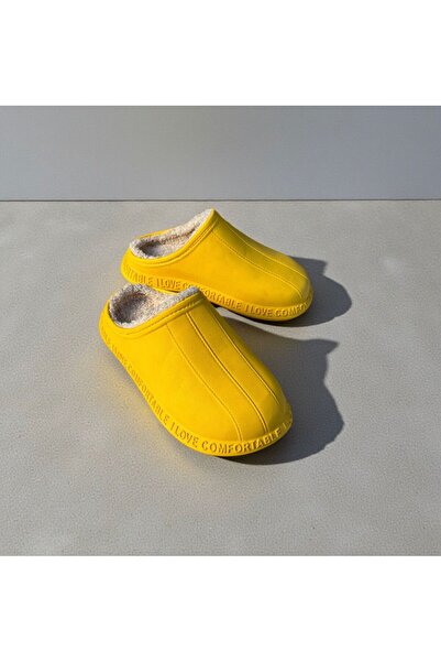 AkınalBella papuci unisex cu talpă ușoară, cu blană în interior, pentru birou...