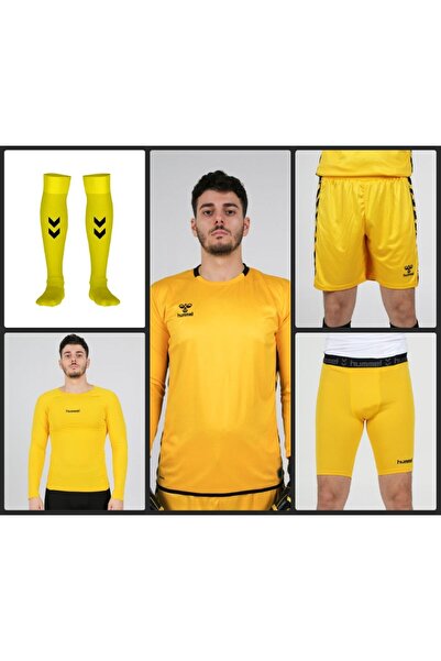 hummel ROYAL 5 Lİ TAKIM KALECİ FORMASI FORMA+ŞORT+İÇLİK+TAYT+ÇORAP