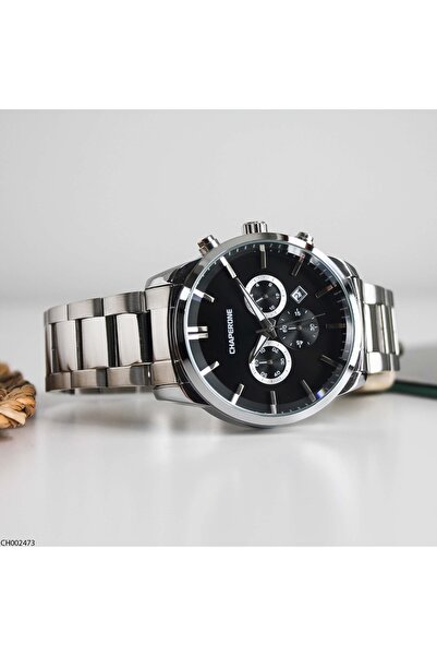 Chaperone ساعة يد رجالية بسوار فولاذي CH002473