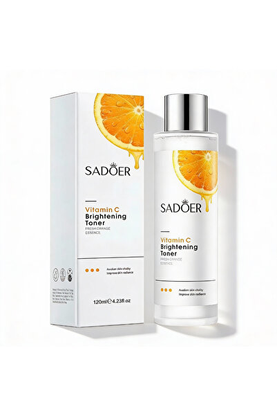 SADOER Tonic facial cu vitamina C, 120 g, curățare, hidratare și iluminare