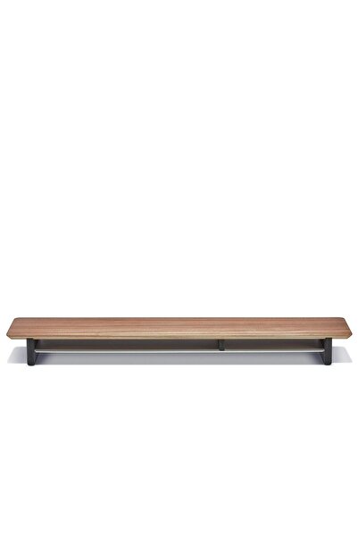 PHINDBOOKS حامل شاشة كبير من خشب الجوز