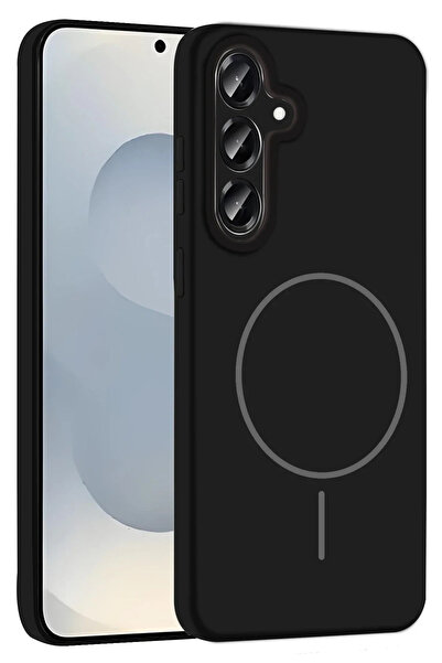 Shauan غطاء حماية لهاتف سامسونج جالاكسي S23 FE من جولي ماجسيف - أسود 1201488