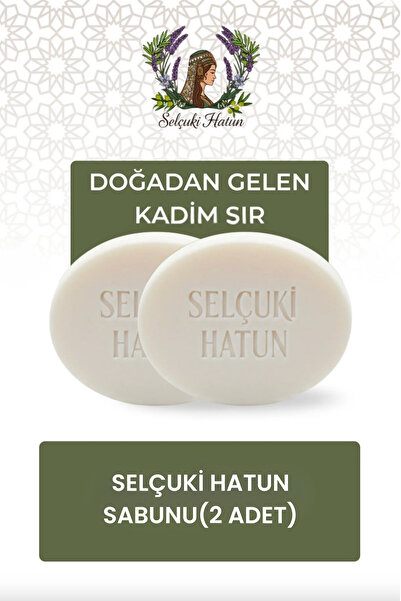 Selçuki Hatun Doğal Bitkisel Sabun 2’li Set – Leke ve Cilt Arındırıcı – Yüz &...