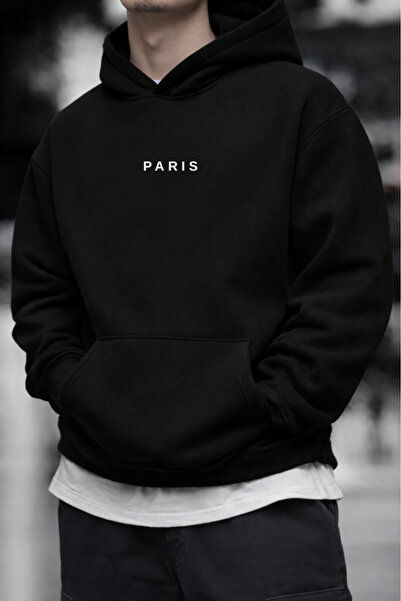 Pink Sky Unisex cu imprimeu cu glugă Swea tricou |   supradimensionat , Bumba...