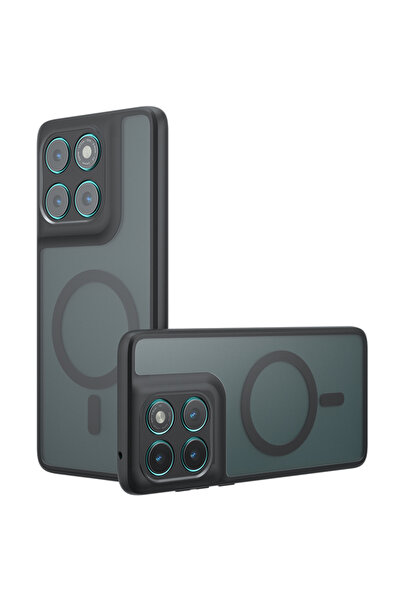 Techsuit Husa Motorola Edge 60 Fusion PureFrost MagSafe, negru frost