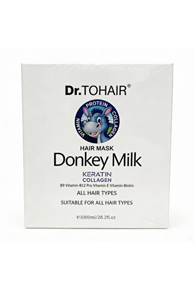 Dr. TOHAIR Mască de păr cu keratină și colagen, cantitate 1000 ml