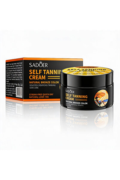 SADOER Cremă autobronzantă, cremă autobronzantă cu bronz uniform, 100 ml