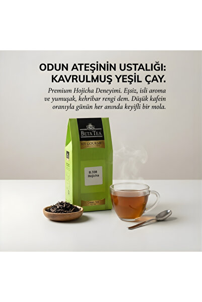 Beta Tea Beta Hojicha Kavurulmuş Japon Yeşil Çayı B.338 50 gram
