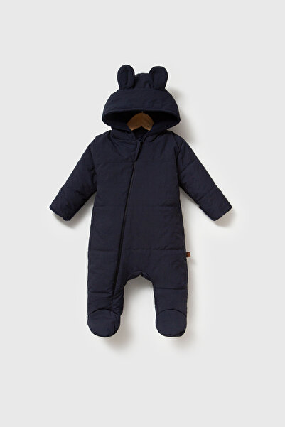 Kuark Baby Bebek Kışlık Su İticili Astronot Tulum, Dolgulu, Polar Astarlı Ken...