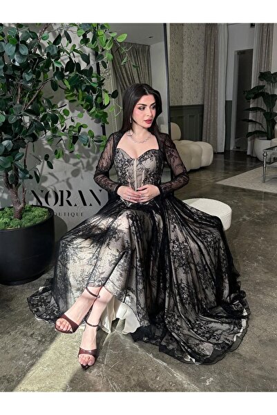 FUFOLUS فستان سهرة سحر الدانتيل الملكي