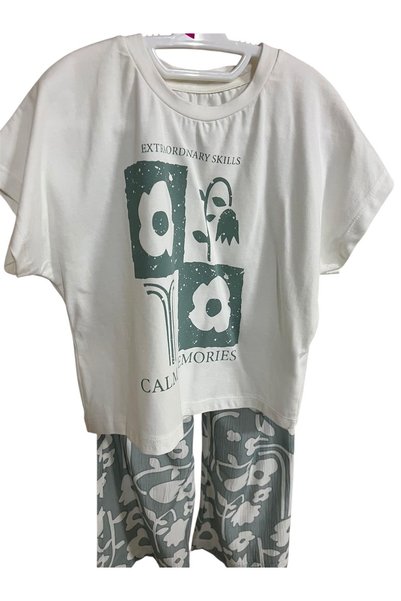 Butik Lena طقم بناتي أبيض