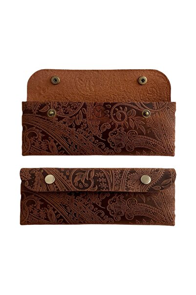 Mess collection حامل أقلام جلدي، حافظة أقلام صغيرة من الجلد الطبيعي - حامل مل...