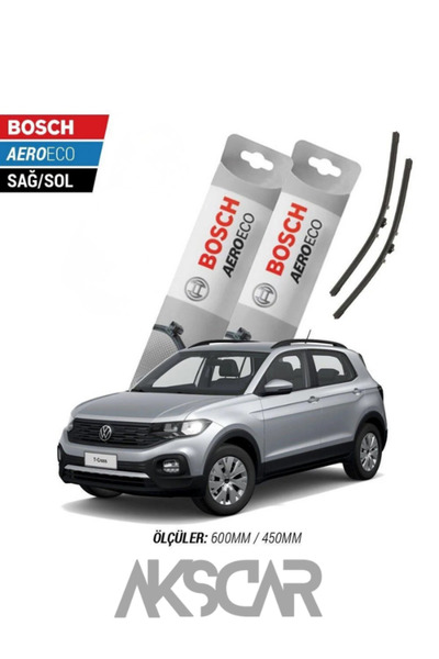 Bosch AKSCAR Vw T-Cross Aeroeco Silecek (2022-2025)