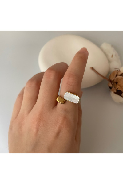 nerora Premium Stone Steel Ring