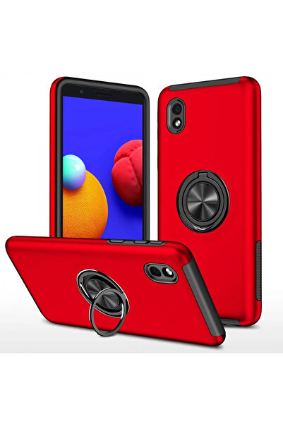 Hulyomer Hub Hulyomer Samsung Galaxy A01 Core Case Elite Cover with Ring - Re...