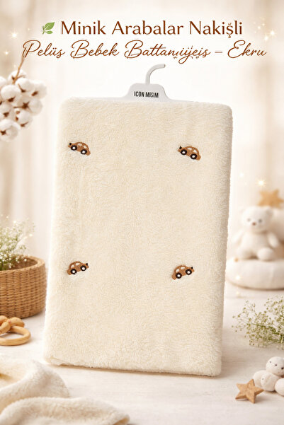 Icon – Minik Arabalar Desenli Peluş Battaniye