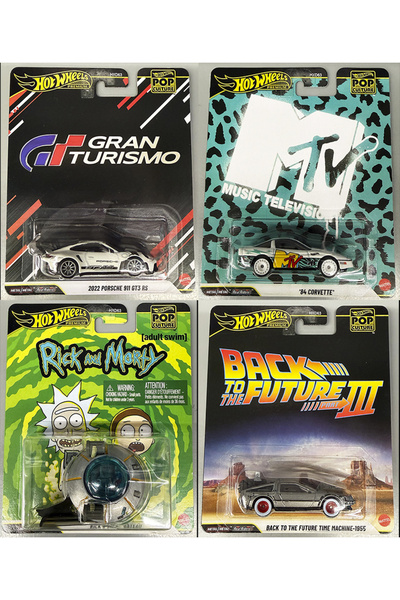 HOT WHEELS 2026 Pop Culture 4'lü Set HXD63 979P