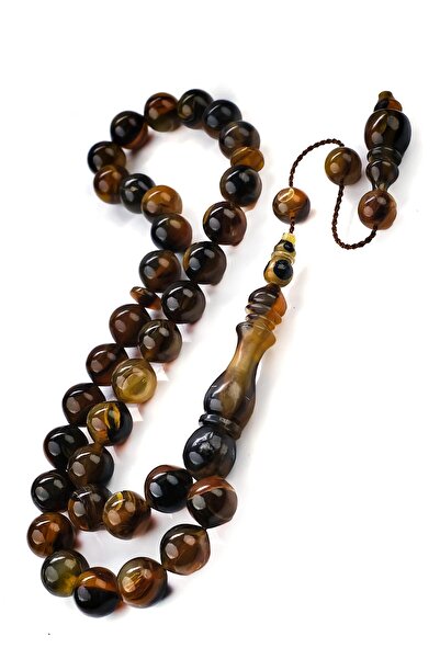 TESBİHCİBABA Спеціальний рожевий міскет рог барана чотки