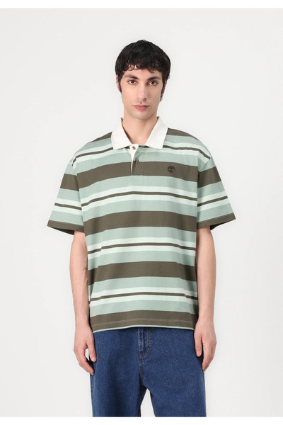 Timberland Polo de rugby cu dungi SS