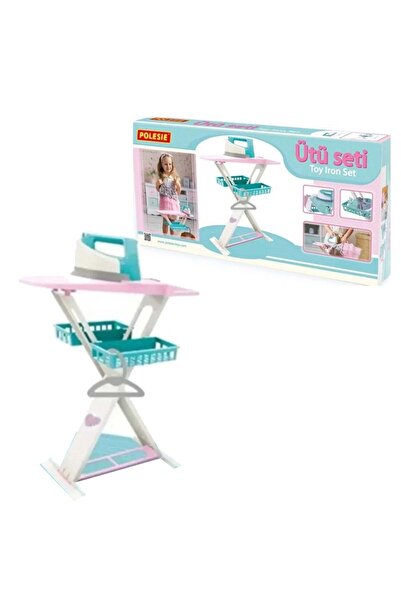 YıldızDükkan Eğlenceli Oyuncak Ütü Ütü Masası Çocuk Evcilik Oyun Ütü Seti