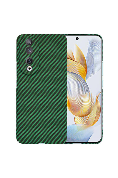 Techsuit Husa Honor 90 Carbonite FiberShell, verde
