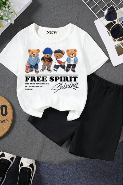 New Shine FREE SPIRIT IMPRIMAT UNISEX tricou