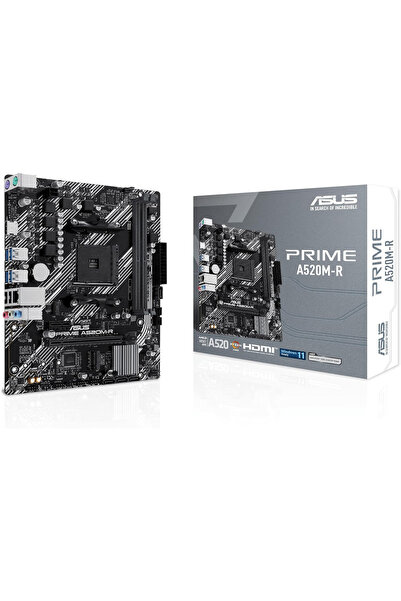 ASUS Prime A520M-R AMD AM4 DDR4 Micro ATX Anakart