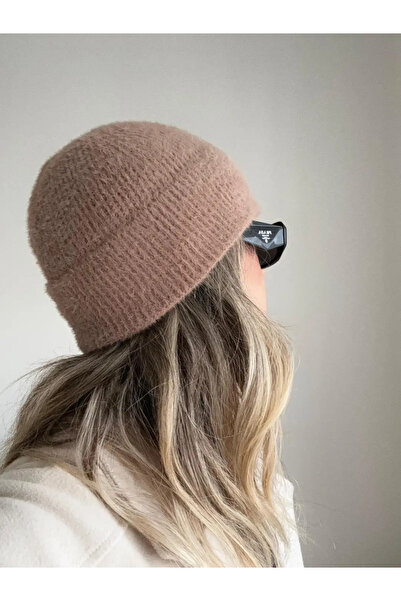 LEROSY CO. Soft Textured Beanie Mink