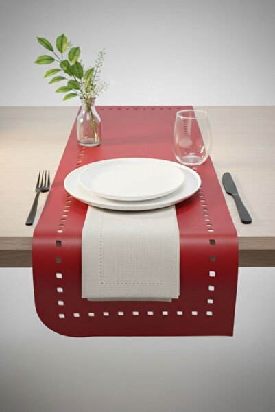 Grand Fine Art 1 bucăți de piele-40x140 cm-față de masă din piele