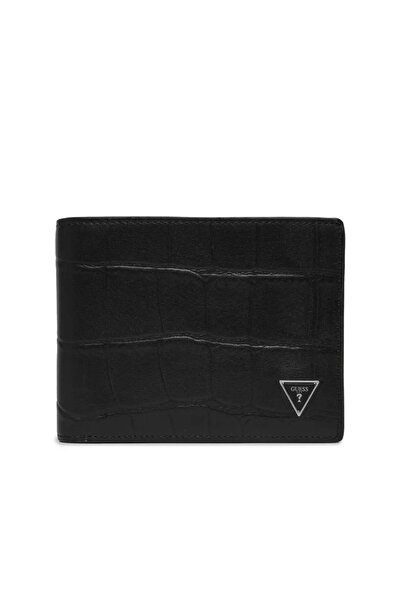 Guess Torino Bi-Fold Medium Men's Black Wallet Smtocrlea20-Bla