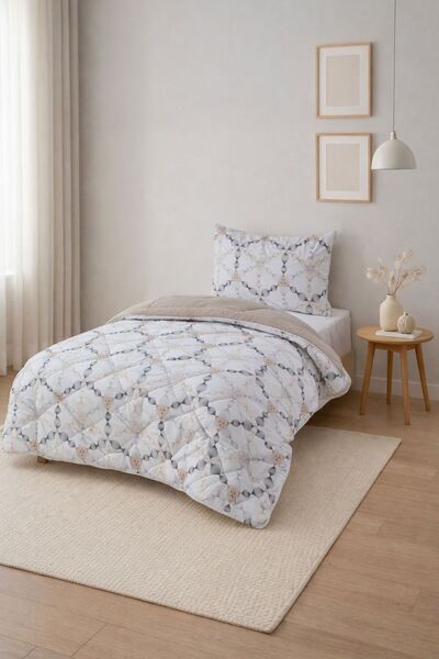 Arma Concept Σετ ύπνου & πάπλωμα με μονόχρωμο σχέδιο Pufidik Wellsoft + 2 μαξ...