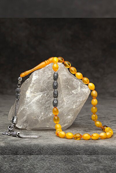 EHİNOS Gift Prayer Beads, Father's Day Gift Prayer Beads, Lettered Powder Amb...