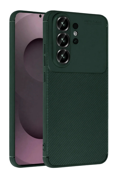 BSN STİL غطاء كربون بتركيز تلقائي لهاتف سامسونج جالاكسي S26 ألترا من BSNSHOP ...