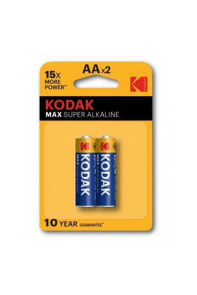 Kodak 2 Adet Max Super Alkalin Kalem Pil