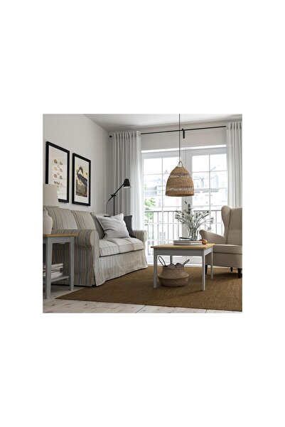 IKEA orta sehpa, gri, 98x59 cm