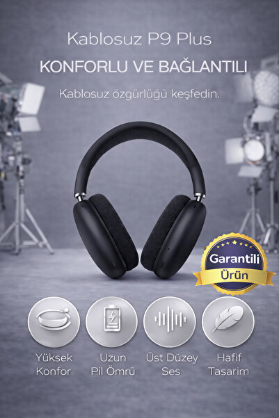 Omaze Kablosuz Bluetooth Kulaklık | İos ve Android Uyumlu | Mikrofonlu ve Yük...