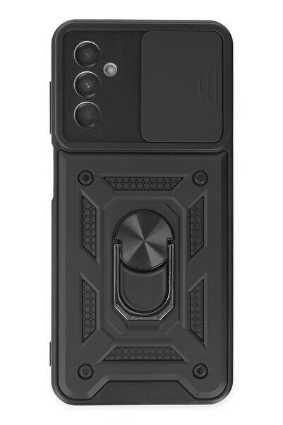 BSN STİL حافظة BSNSHOP لهاتف سامسونج جالاكسي A04S من السيليكون مع حلقة عدسة ب...