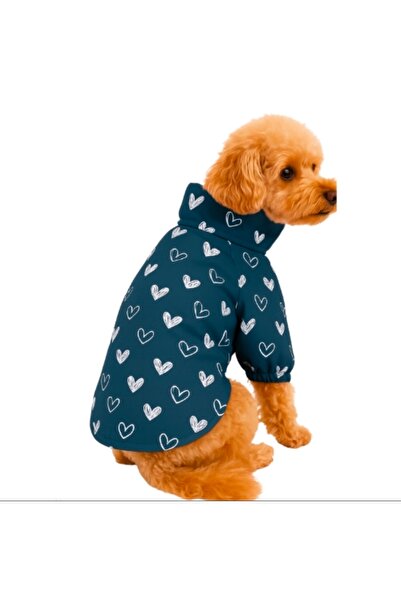 GedyCo MY LOVE NAVY- WATERPROOF Su Geçirmez Yağmurluk ( Polar Astarlı )